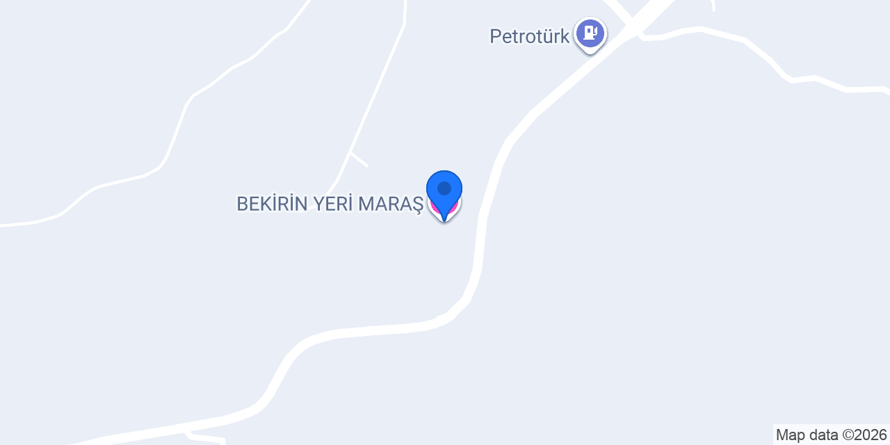 BEKİRİN YERİ MARAŞ konumu