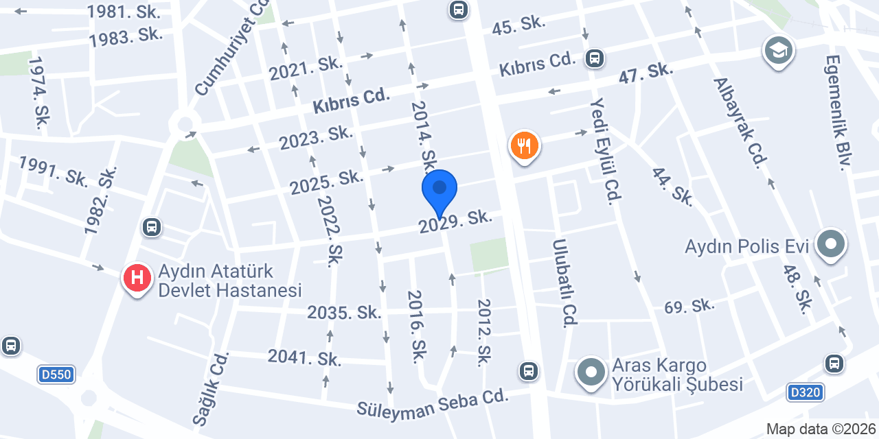 Kurtuluş Terzisi konumu