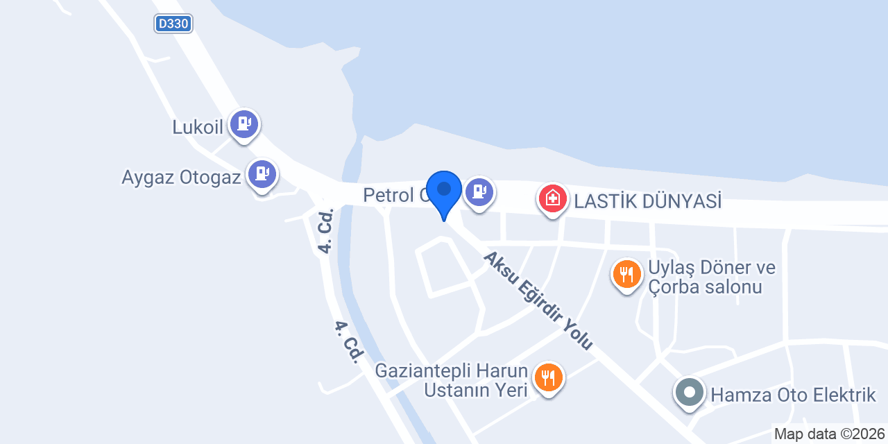 Gece dönercisi konumu