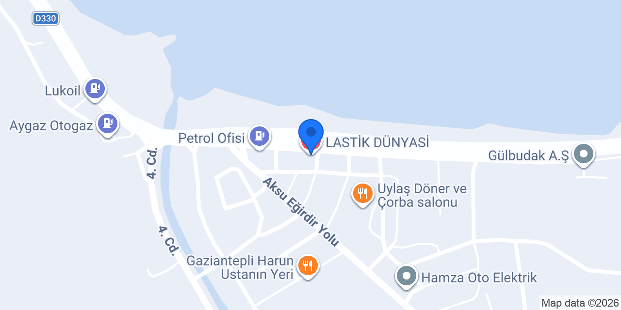 LASTİK DÜNYASİ konumu