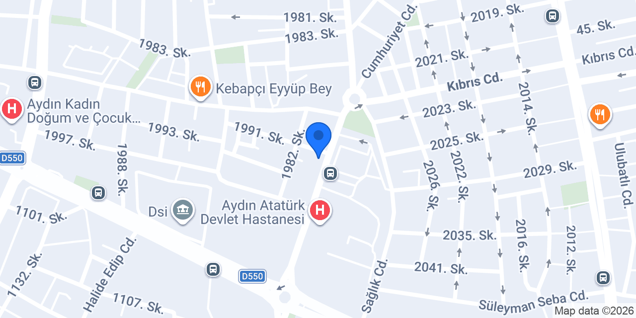 Özsoy Optik konumu