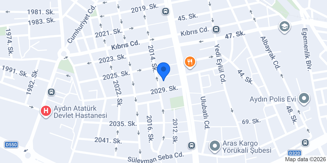 Küçük Ev Aperatif konumu
