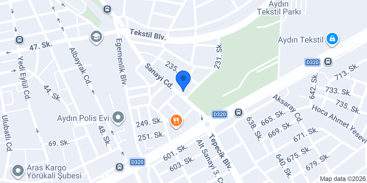 Alkan Ticaret konumu
