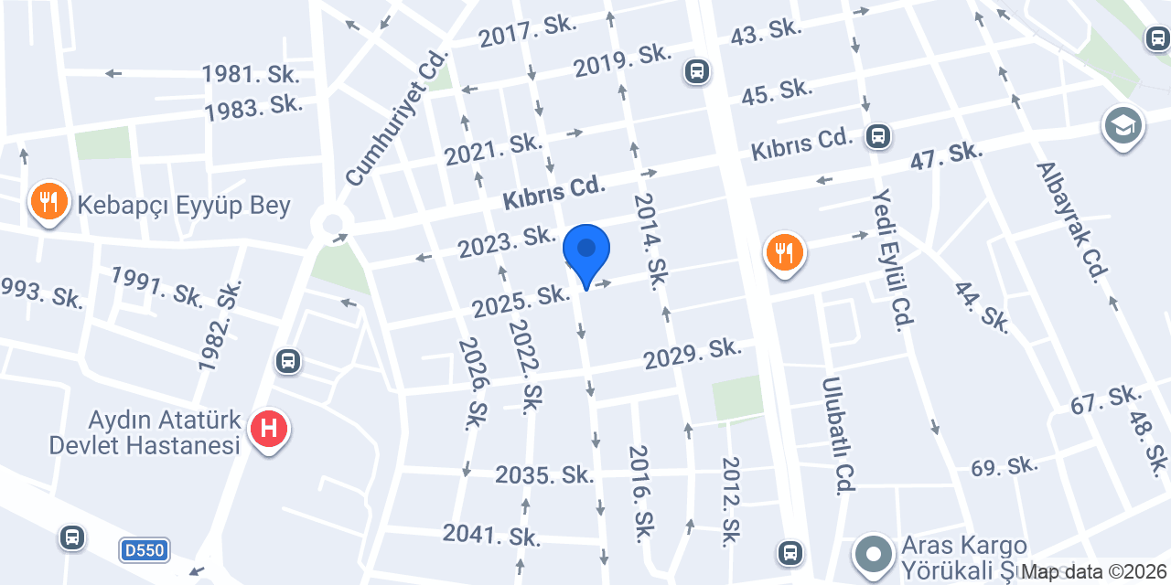 Lastikçi konumu