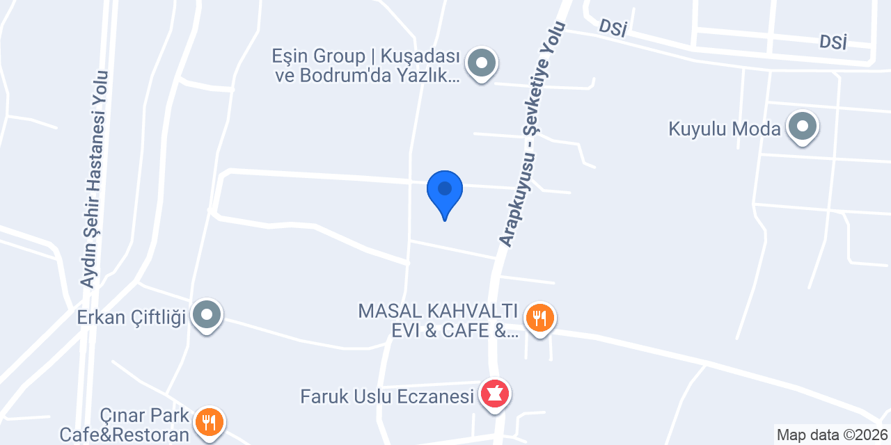 Aydın Kent Koleji konumu