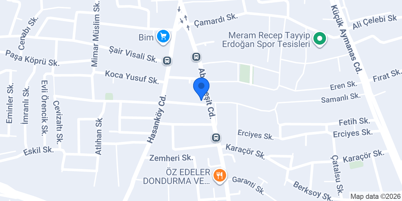 Gülücük mobilya konumu