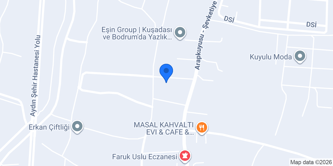 Özel Aydın Değişim İlkokulu konumu