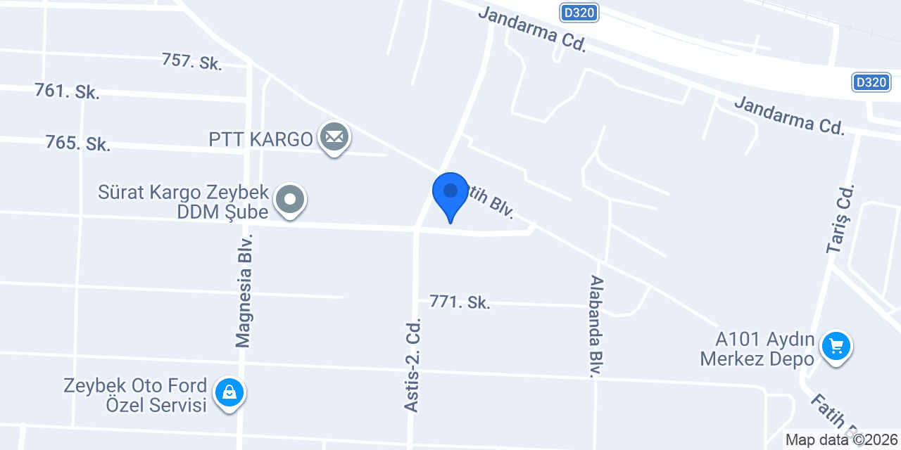 Simge Prenses Katlanır Kapılar konumu