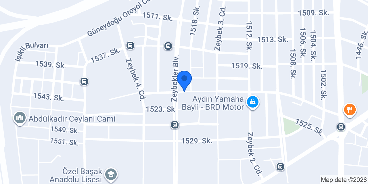 Zeytinköy Anaokulu konumu