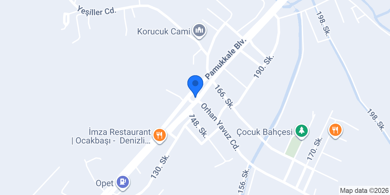 AVCIL HAFRİYAT DENİZLİ KEPÇECİ konumu