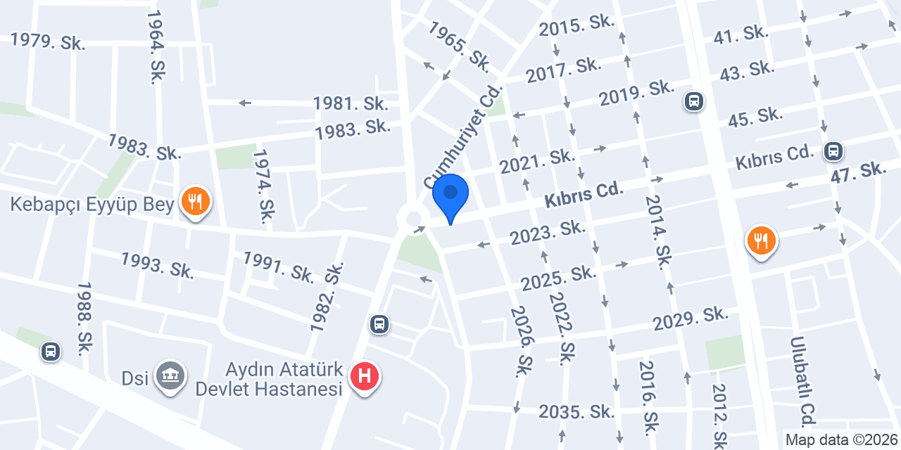 HANZADE OPTİK konumu