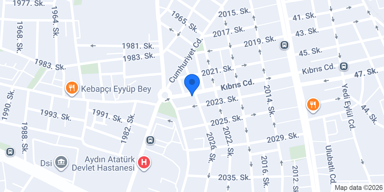 Aydin Nargile Tütün Market konumu