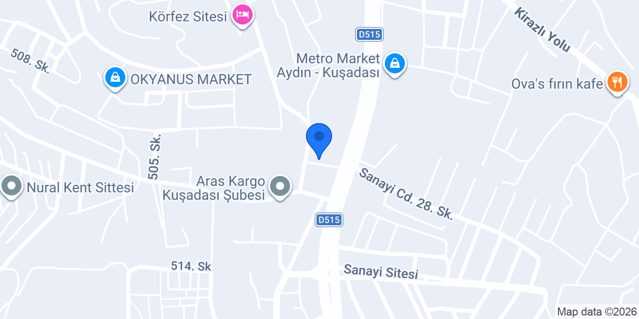 Mazlumlar Yapı Market konumu