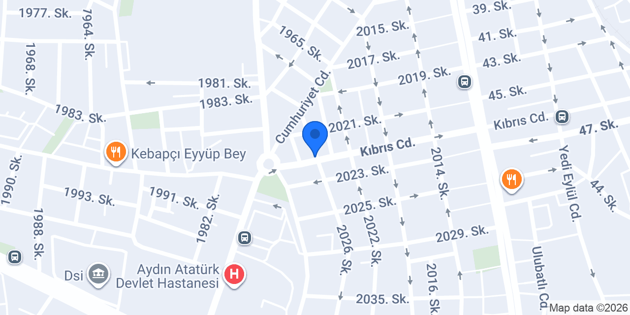 Aydın/Efeler Nisan Çiçekçilik konumu
