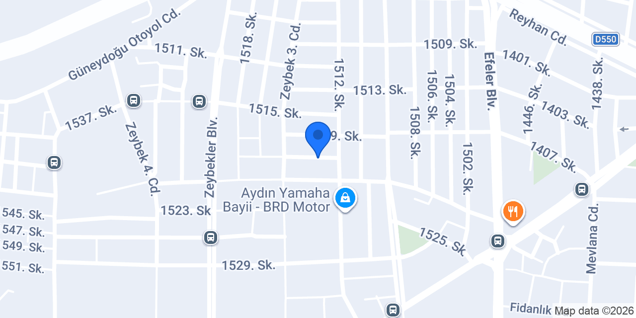 MADAN OTO BOYA konumu