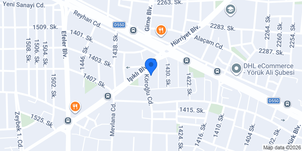 Dila Elektrik konumu