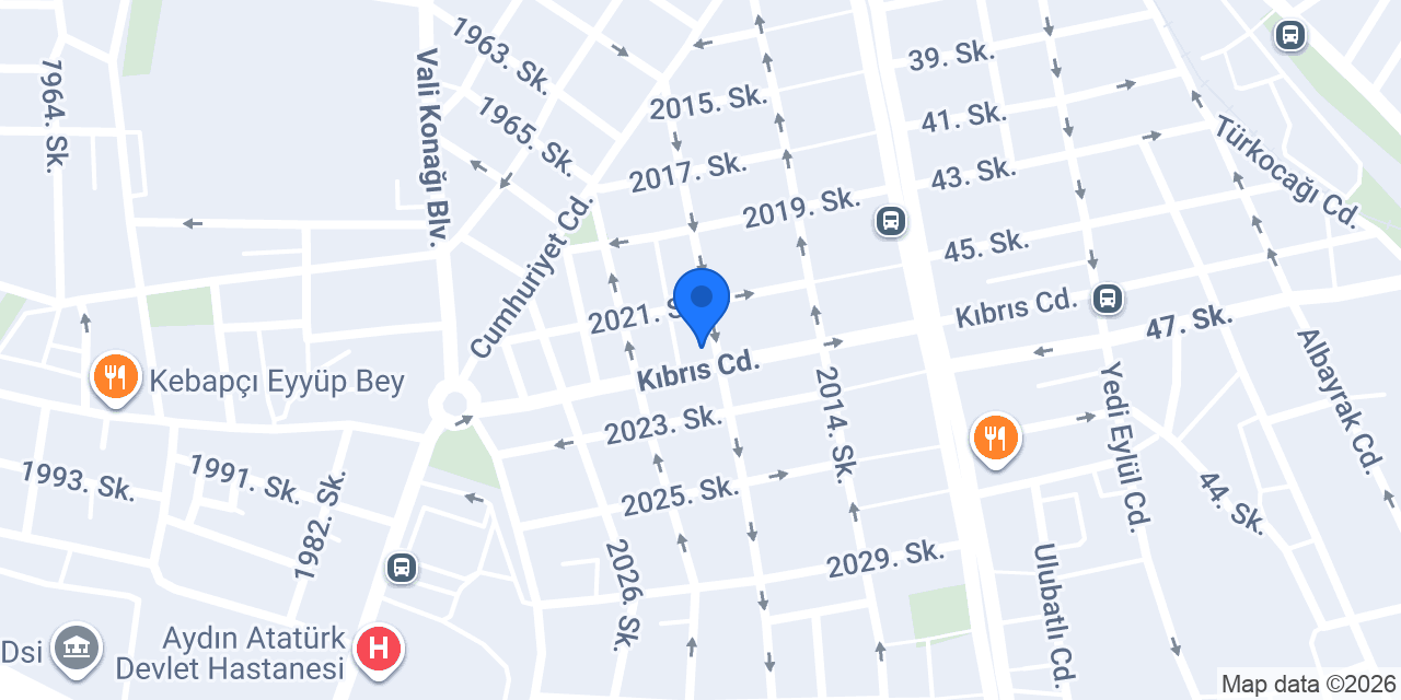 KM Kardeşler Mobilya konumu