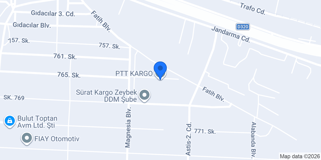 PTT KARGO konumu