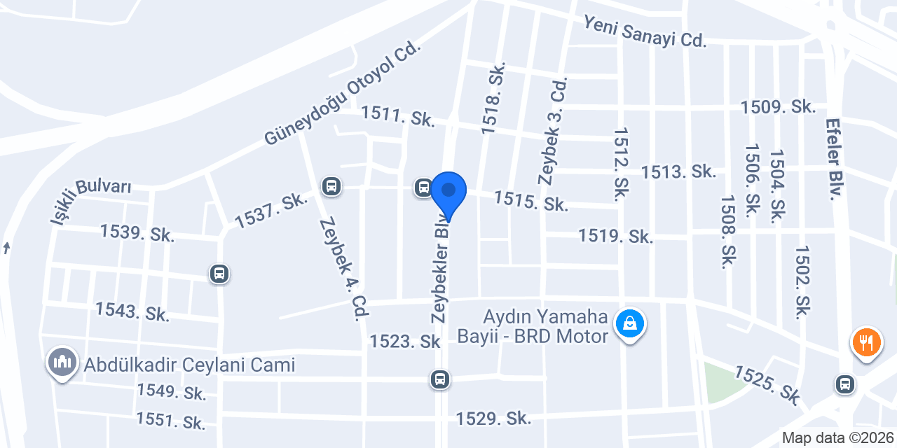 Aydın Partikül Temizleme konumu