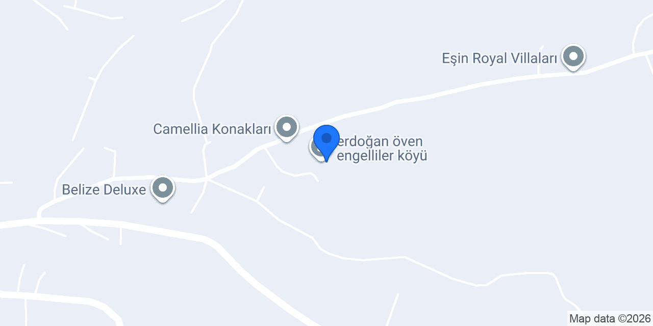 erdoğan öven engelliler köyü konumu