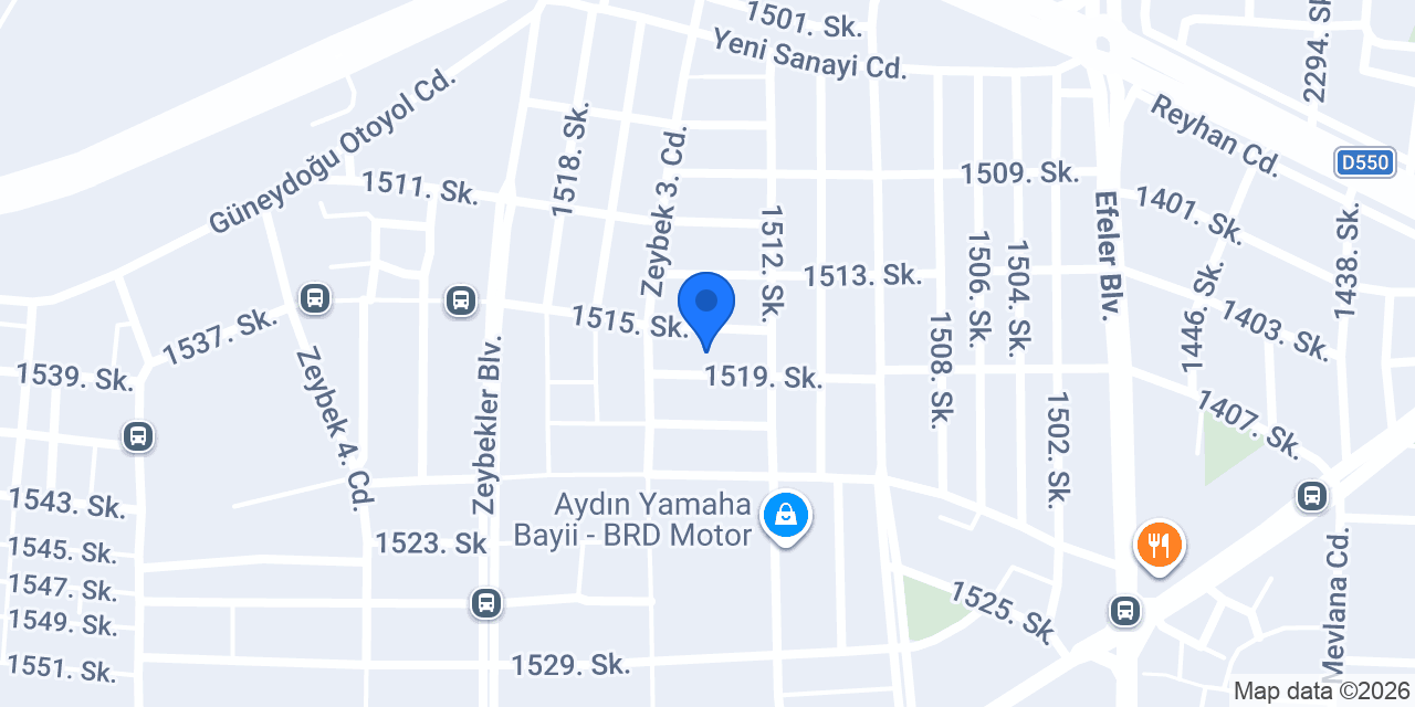 ALC Aydın Servisi konumu