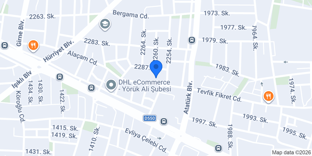 Tralles Eczanesi konumu