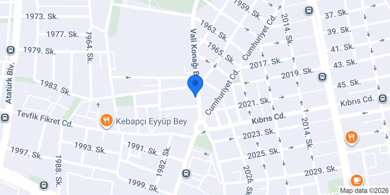 Anıl Restaurant konumu