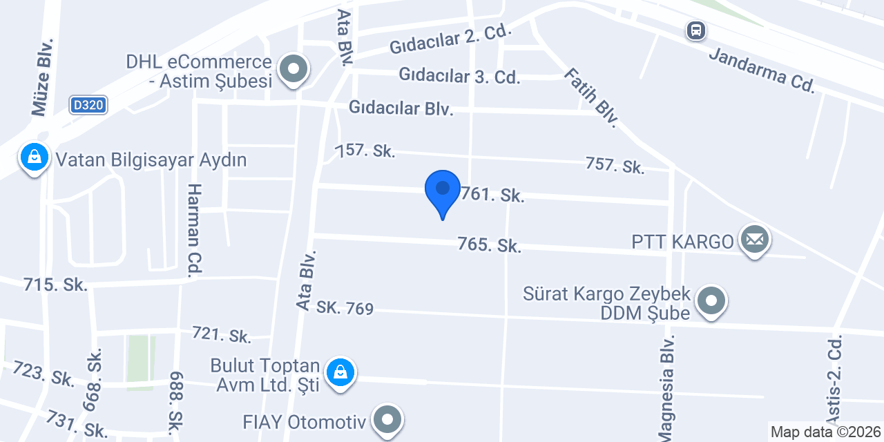 Aydın Beta Söve konumu