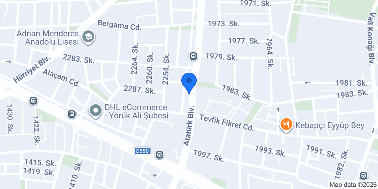 Zulu Coffee Roastery Aydın konumu