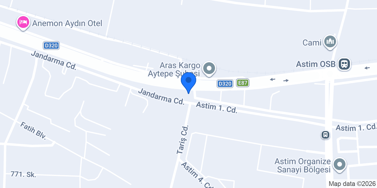 AYDIN MARANGOZLAR ODASI konumu