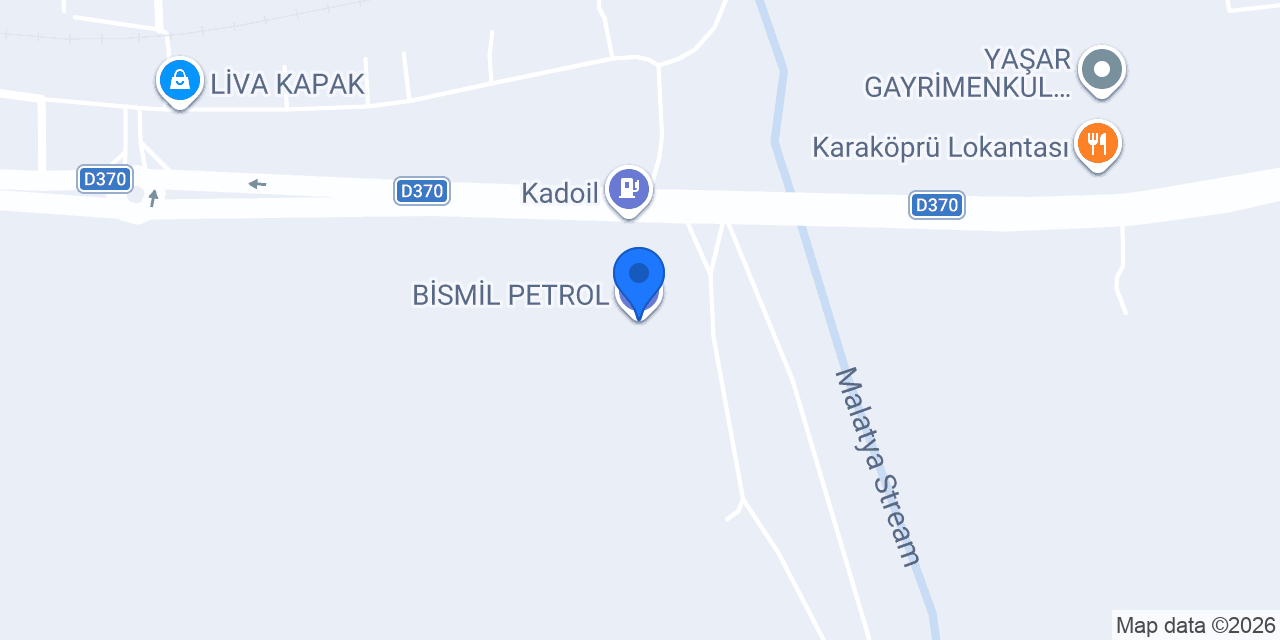 BİSMİL PETROL konumu