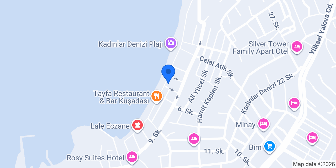 Kaptan Rocca Fasılhane konumu
