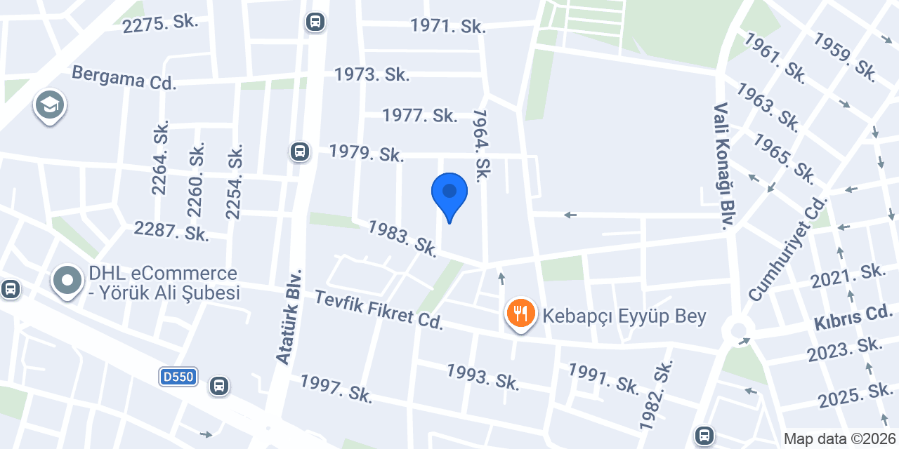 Ayvera Kreş ve Gündüz Bakım evi konumu
