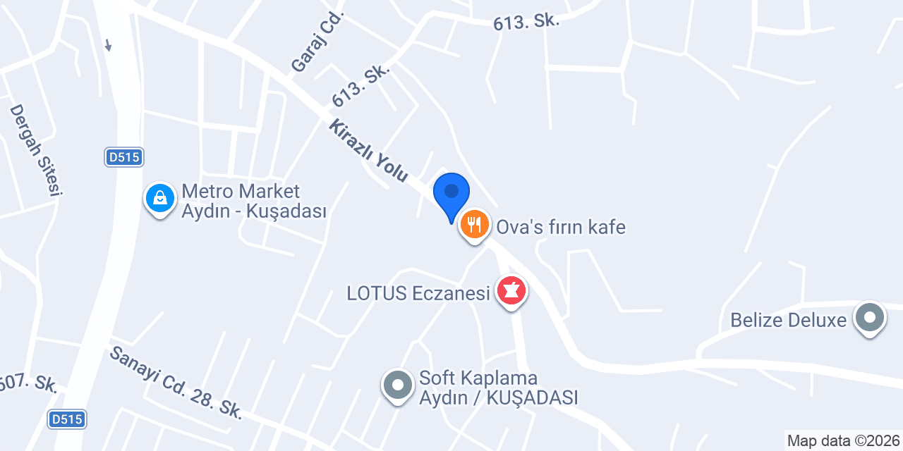 Sena Mühendislik konumu