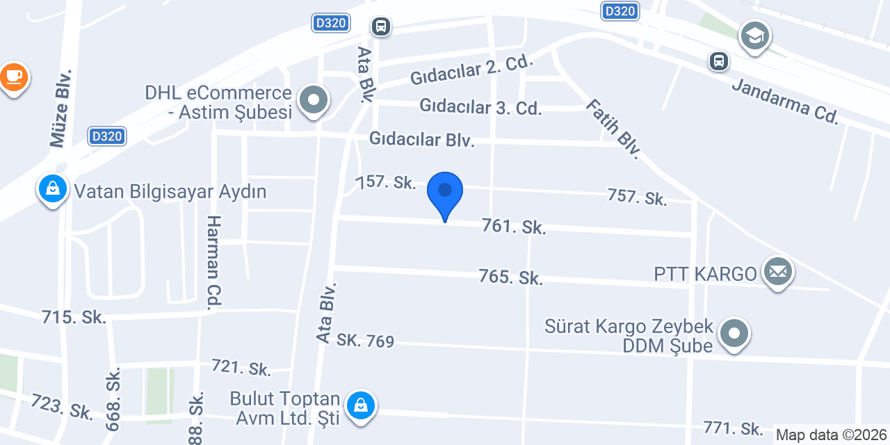 AKSU TOPTAN GIDA konumu