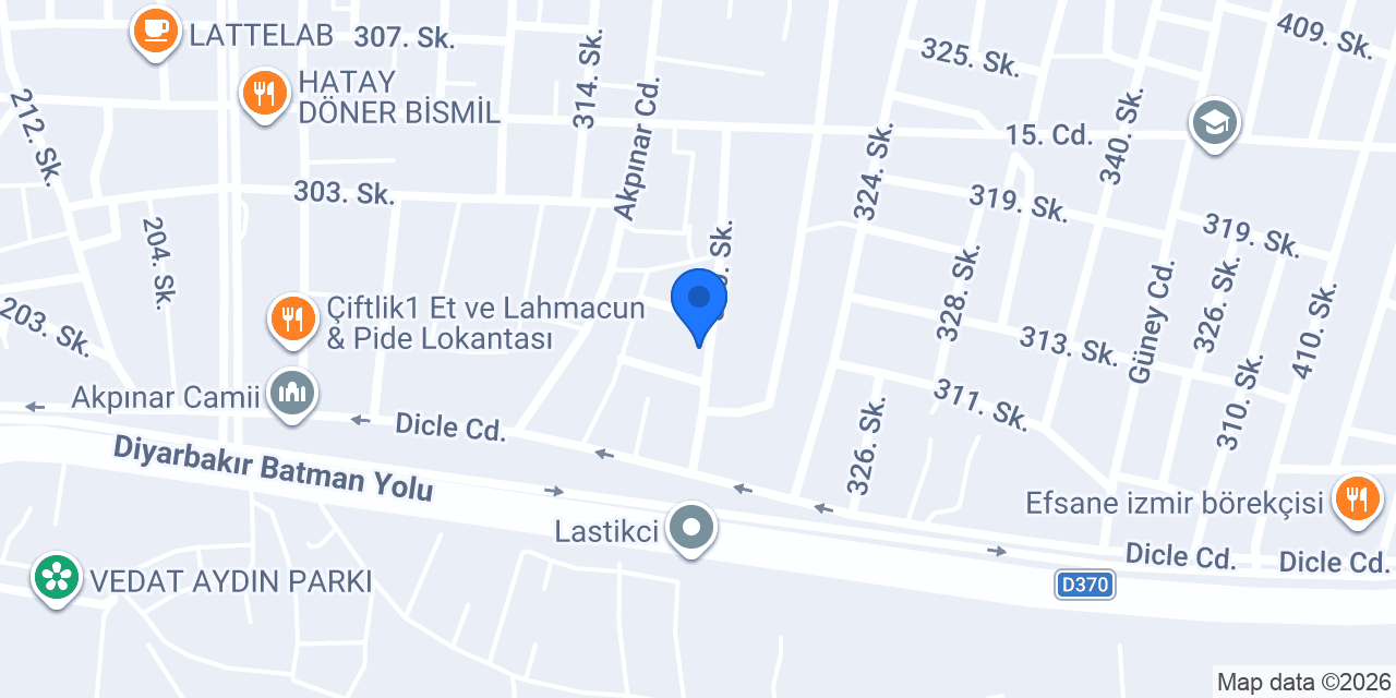 Aksa Eczanesi konumu