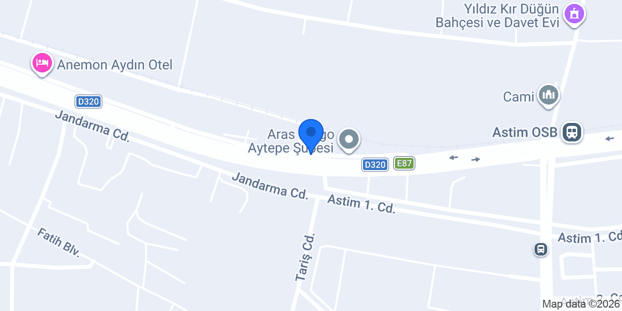 Demsan Yapı Market konumu