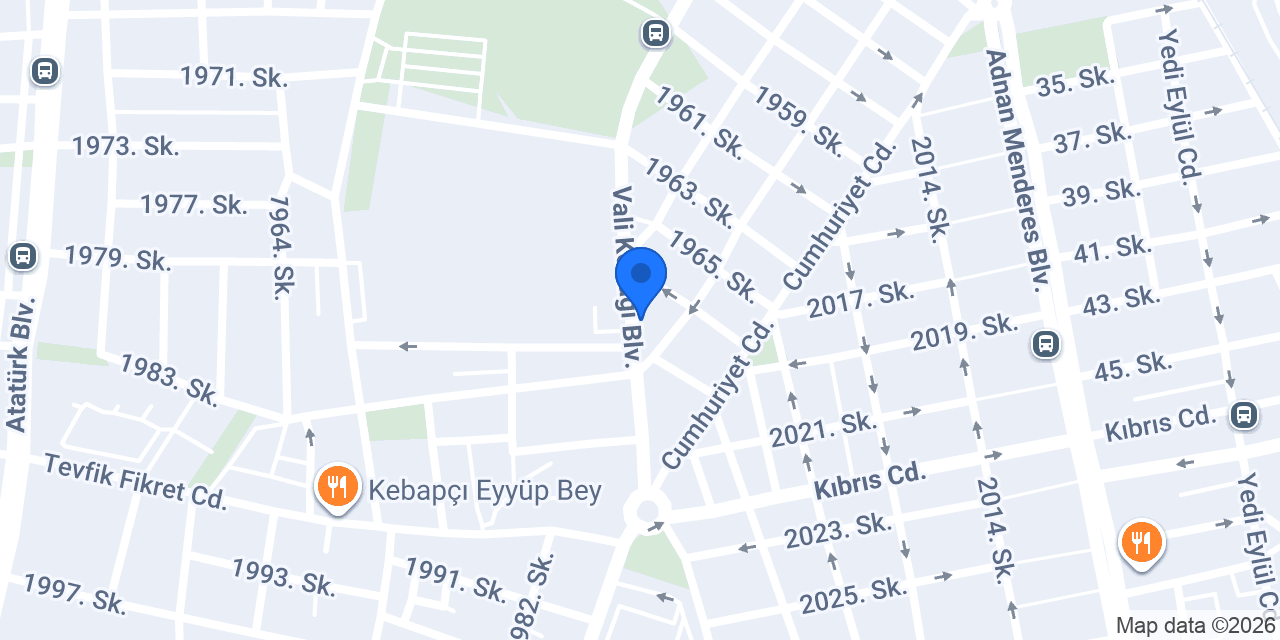 Olida Veteriner Kliniği konumu