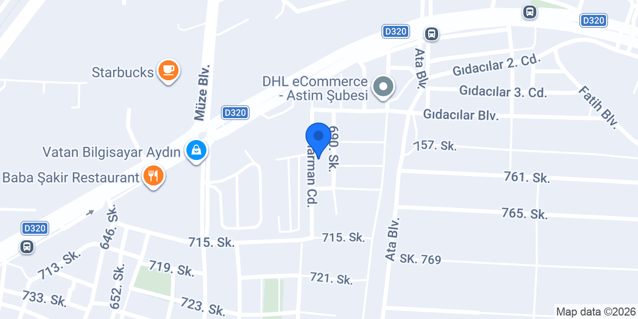 Mutlu Halı Yıkama Aydın konumu