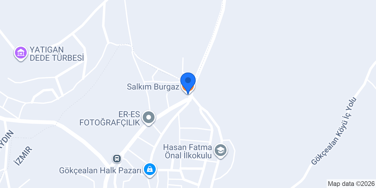 Salkım Burgaz konumu
