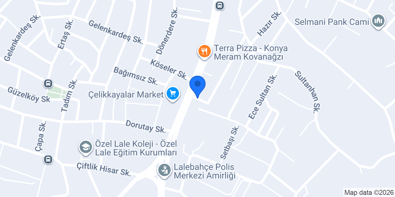 Nevzat Çolak ofis konumu