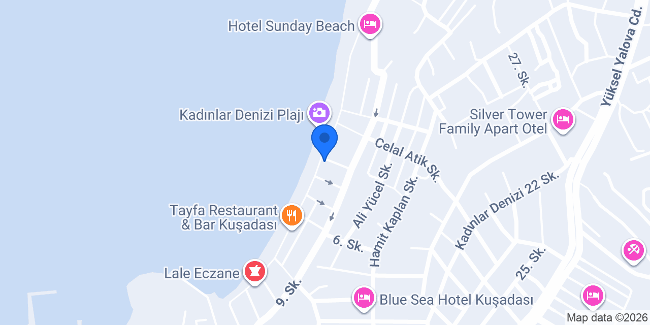 Sherwood Restoran & Bar konumu