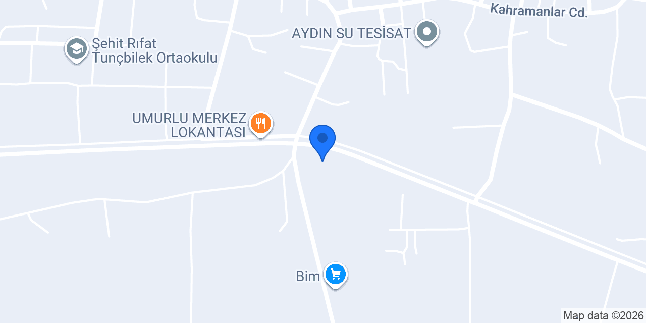 Umurlu Tel Örgü Çakmazlar konumu