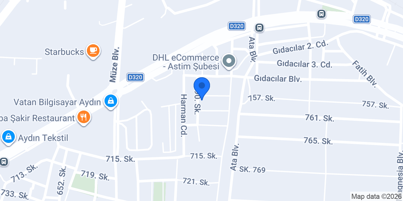 Aydın Efe Turk Sucukları konumu
