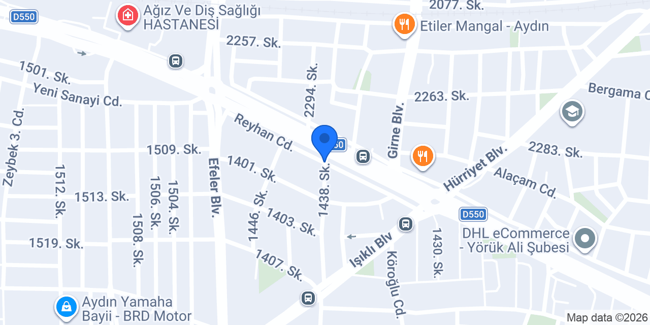 Efe Taksi Durağı konumu