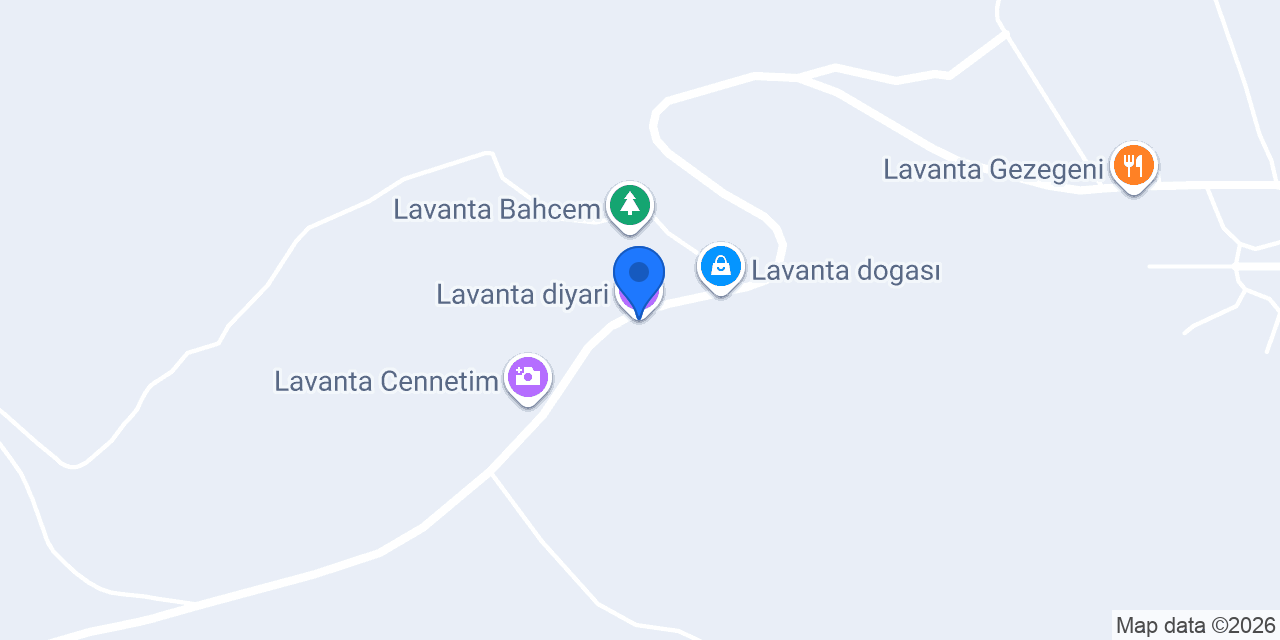 Lavanta diyari konumu