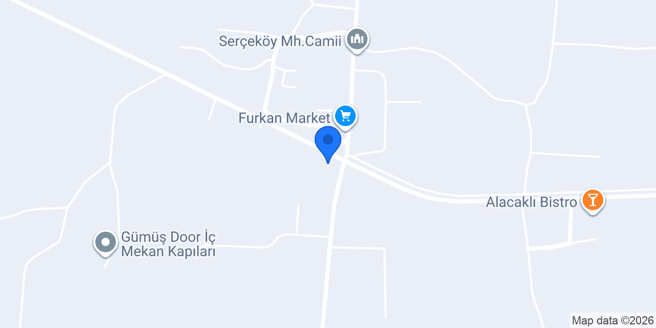 Umurlu Serçeköy İlkokulu konumu