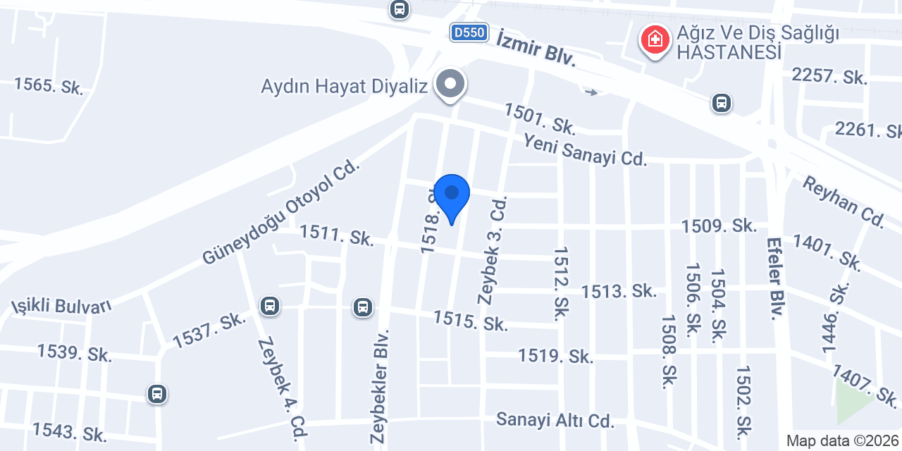 DİNAMİK OTO konumu