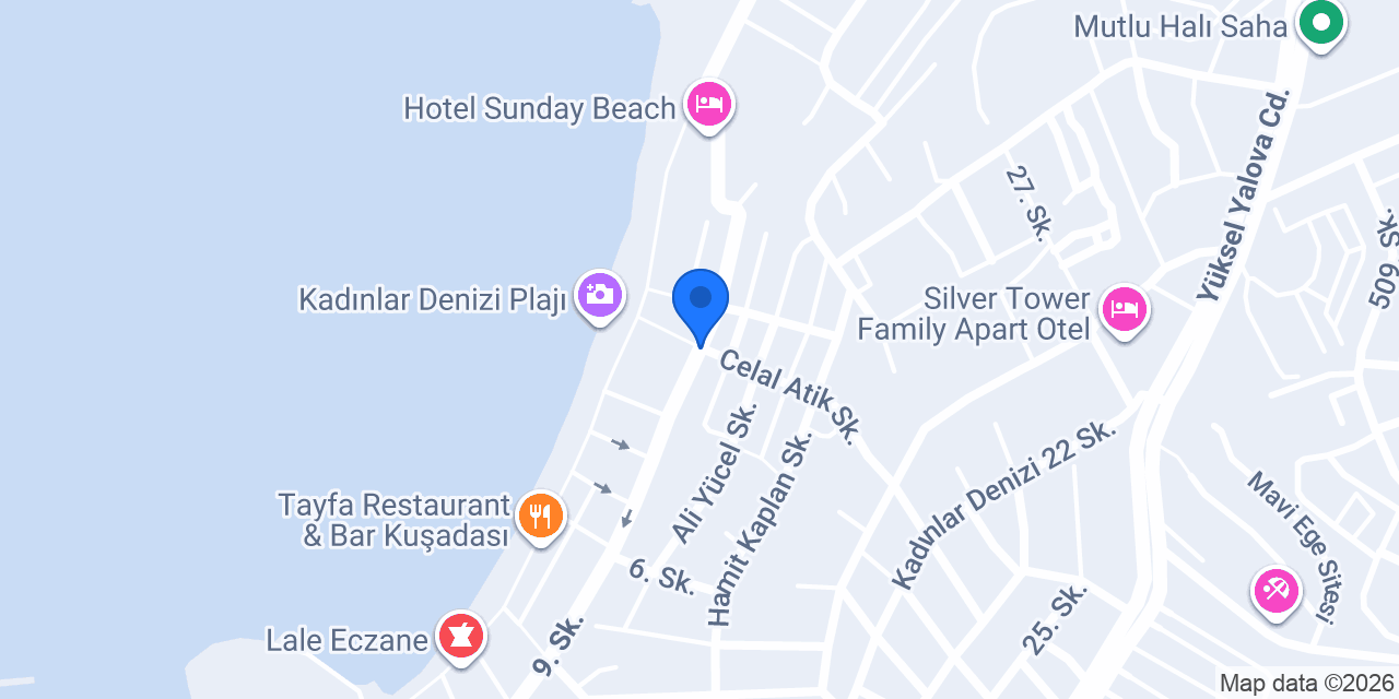 Balcı Pansiyon konumu
