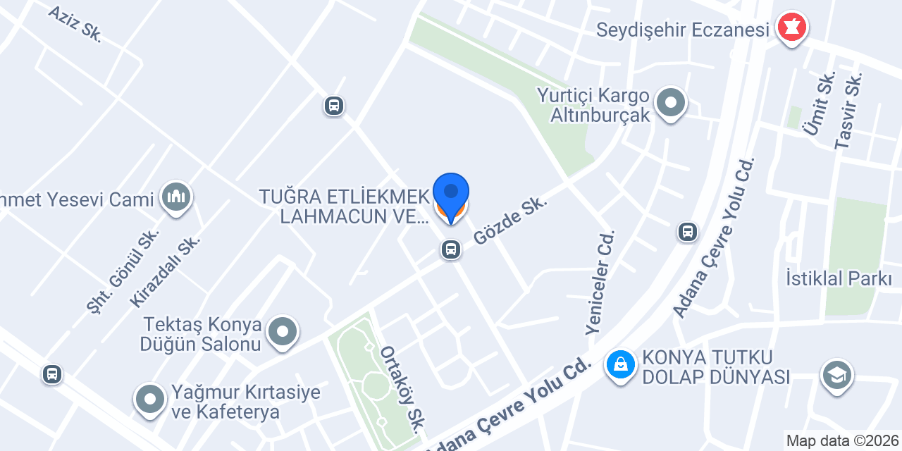 TUĞRA ETLİEKMEK LAHMACUN VE DÖNER konumu